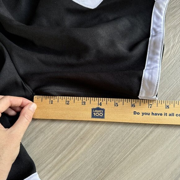 RETRO Mperial Sportswear Punisher Black & White YOUTH Basketball Shorts Small - Picture 10 of 10